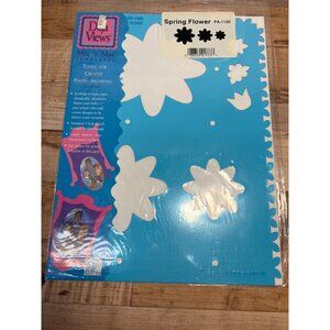Deja Views Mix N Mat Template for photo Archiving Spring Flower PA-1120
